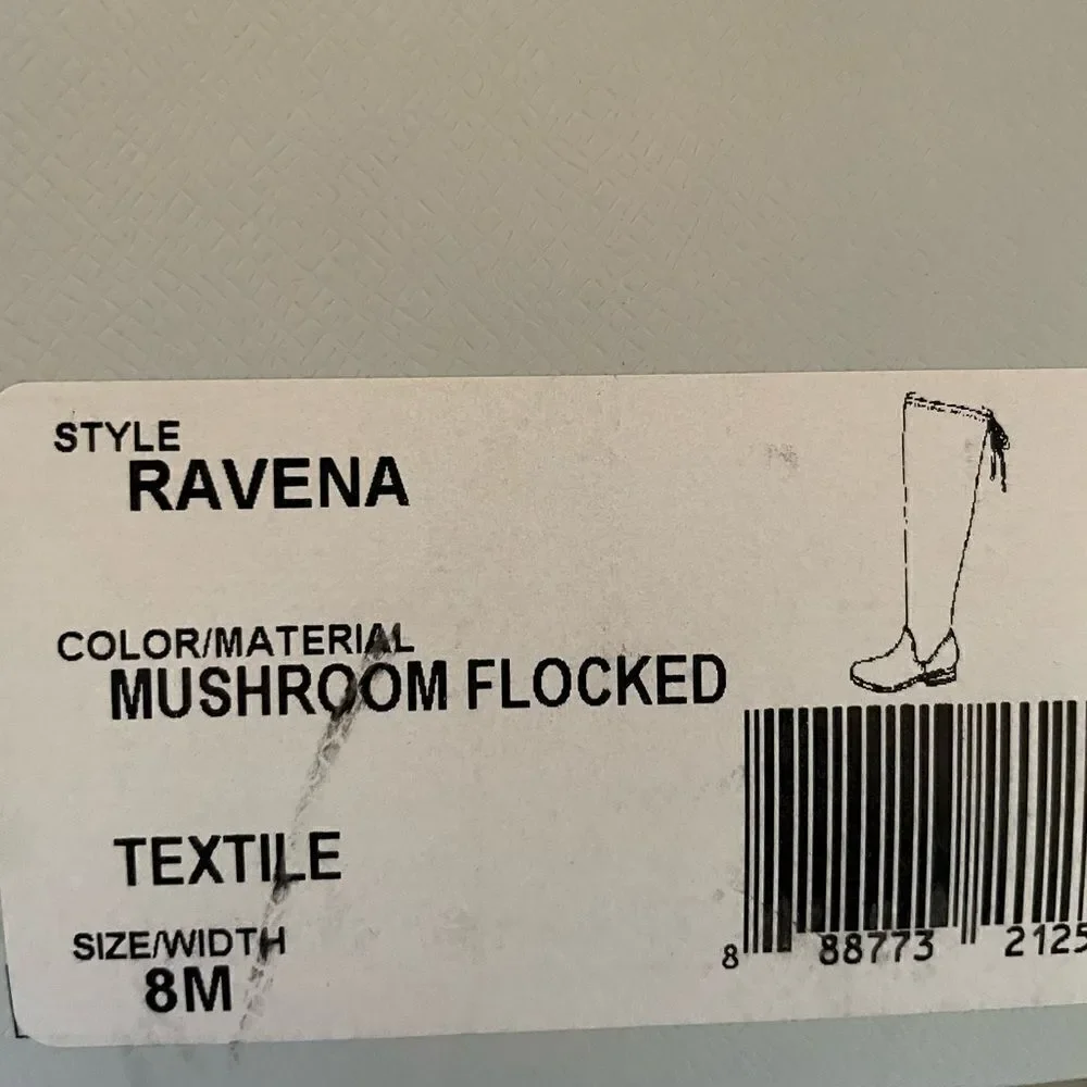 NIB Soul Society Mushroom Brown Ravena Knee Boots Size 8M